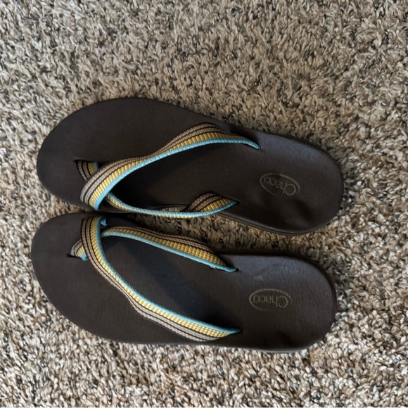 Chaco crossover flip flops women’s size 6 - Picture 2 of 3